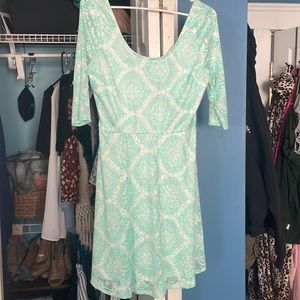 Alya pastel dress, great for spring time or Easter